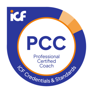 International Coaching Federation Professional Certified Coach (PCC) credential badge